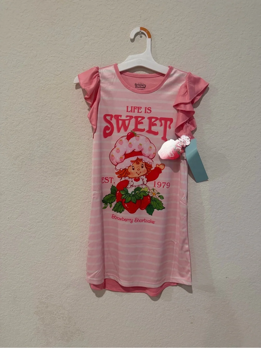 Kids Pink 'Life Is Sweet' Nightgown